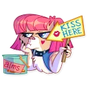 😗-Rock'n'Dog, Telegram Sticker