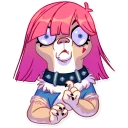 😨-Rock'n'Dog, Telegram Sticker