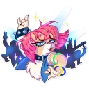 🎶-Rock'n'Dog, Telegram Sticker