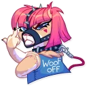 🖕-Rock'n'Dog, Telegram Sticker