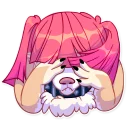 😖-Rock'n'Dog, Telegram Sticker