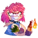 👿-Rock'n'Dog, Telegram Sticker