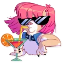 😎-Rock'n'Dog, Telegram Sticker
