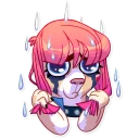 😭-Rock'n'Dog, Telegram Sticker