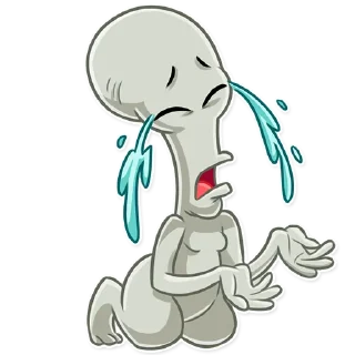😭-Roger Smith, Telegram Sticker