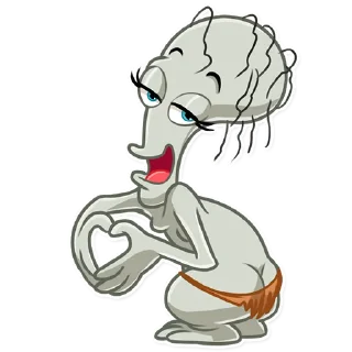 😍-Roger Smith, Telegram Sticker