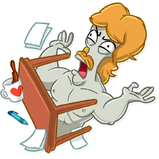 🤬-Roger Smith, Telegram Sticker