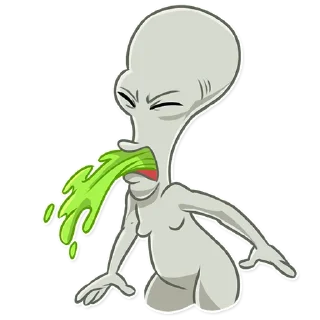 🤮-Roger Smith, Telegram Sticker
