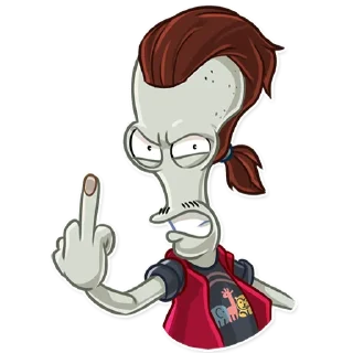 🖕-Roger Smith, Telegram Sticker
