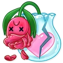 🥀-Romantic Flowers, Telegram Sticker