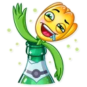 🥴-Romantic Flowers, Telegram Sticker