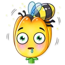 😳-Romantic Flowers, Telegram Sticker