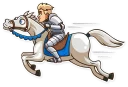 🏃-Romantic Knight, Telegram Sticker