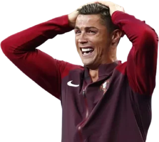 😭-Ronaldo, Telegram Sticker