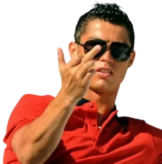 🖕-Ronaldo, Telegram Sticker