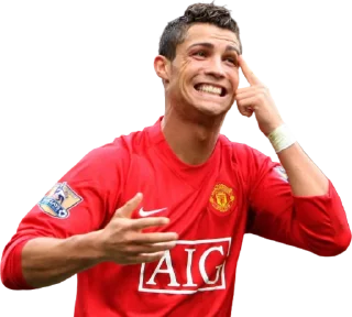 🧠-Ronaldo, Telegram Sticker