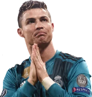 🙏-Ronaldo, Telegram Sticker