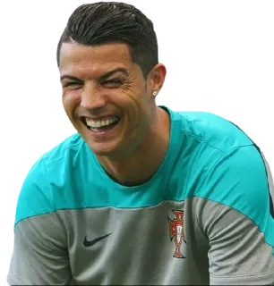 😆-Ronaldo, Telegram Sticker
