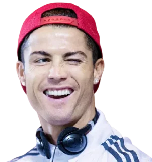 😉-Ronaldo, Telegram Sticker