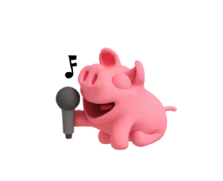 🎤-Rosa @Stickersey, Telegram Sticker