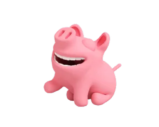 🤣-Rosa @Stickersey, Telegram Sticker