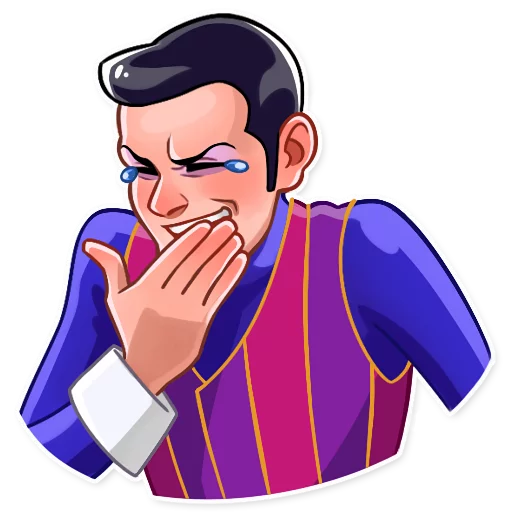 Robbie Rotten, telegram sticker