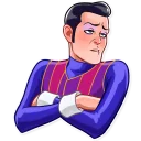 😒-Robbie Rotten, Telegram Sticker
