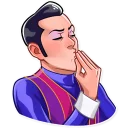 😚-Robbie Rotten, Telegram Sticker