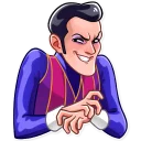 😈-Robbie Rotten, Telegram Sticker