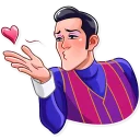 😘-Robbie Rotten, Telegram Sticker