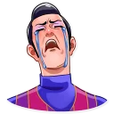 😭-Robbie Rotten, Telegram Sticker