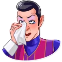 🤧-Robbie Rotten, Telegram Sticker