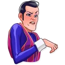 🤨-Robbie Rotten, Telegram Sticker