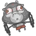 🏋-Runts, Telegram Sticker