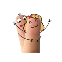 🙌-Fingers, Telegram Sticker