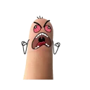 👋-Fingers, Telegram Sticker