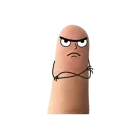 👇-Fingers, Telegram Sticker