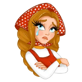 😢-Василиса, Telegram Sticker