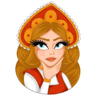 🤔-Василиса, Telegram Sticker
