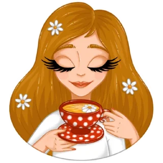 ☕️-Василиса, Telegram Sticker