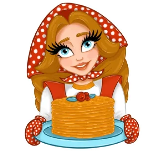 🥞-Василиса, Telegram Sticker