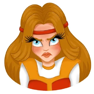 😡-Василиса, Telegram Sticker