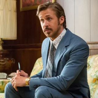 😐-Ryan Gosling, Telegram Sticker