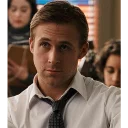 😐-Ryan Gosling, Telegram Sticker