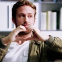 ❤️-Ryan Gosling, Telegram Sticker