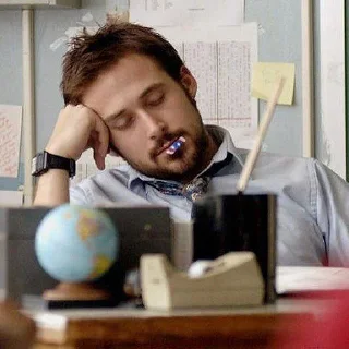 😴-Ryan Gosling, Telegram Sticker