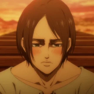 🔥-attack on titan, Telegram Sticker