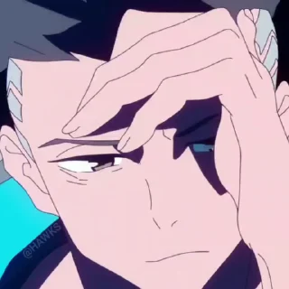 😕-Cyberpunk Edgerunners, Telegram Sticker