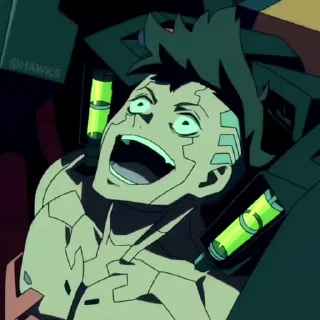 😂-Cyberpunk Edgerunners, Telegram Sticker