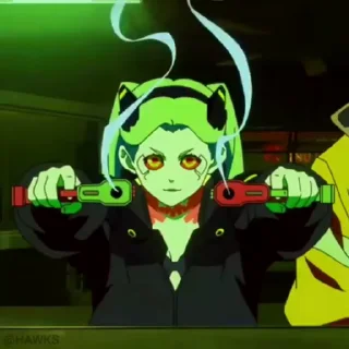 🔫-Cyberpunk Edgerunners, Telegram Sticker
